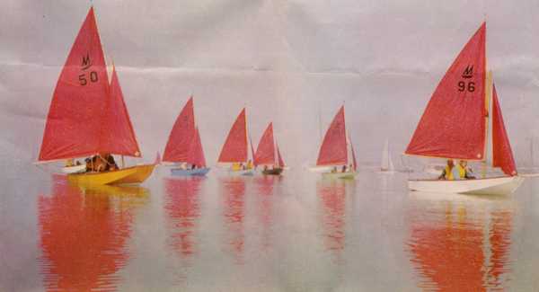 From 1960's Mirror Dinghy brochure