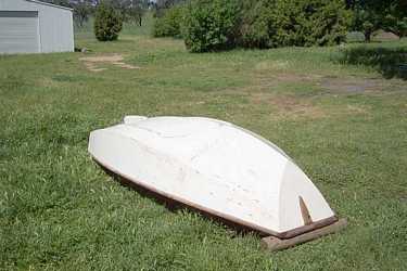 View of inverted hull