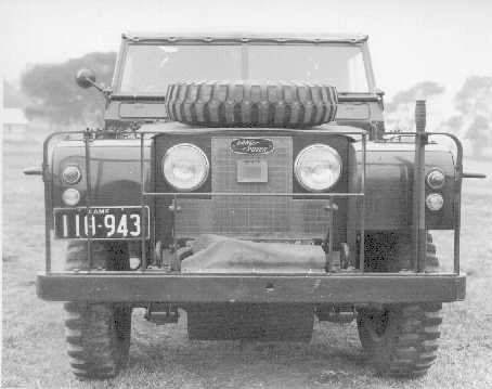 Australian Army Survey Vehicle, early 1960's, front view.