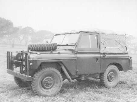Australian Army Survey Vehicle, early 1960's, front quarter view.